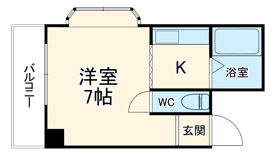 エムエムハイツの間取り