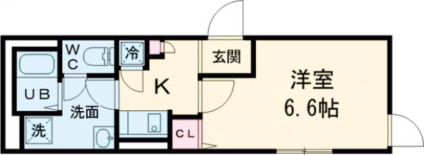 イクシオ六月の間取り