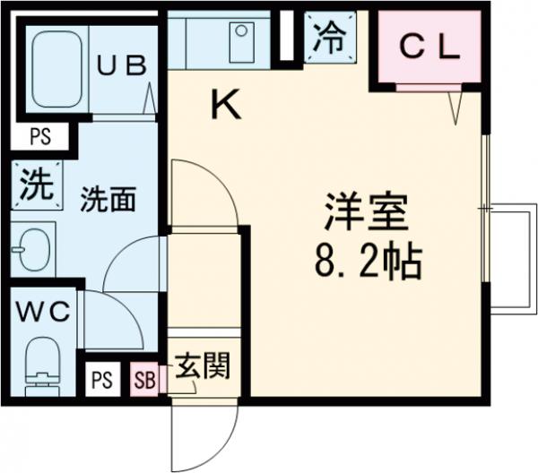 イクシオ六月の間取り