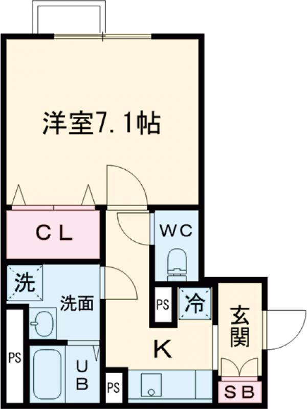 イクシオ六月の間取り