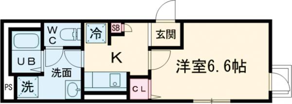 イクシオ六月の間取り