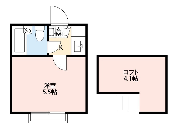 コーポ巣鴨 A棟 の間取り