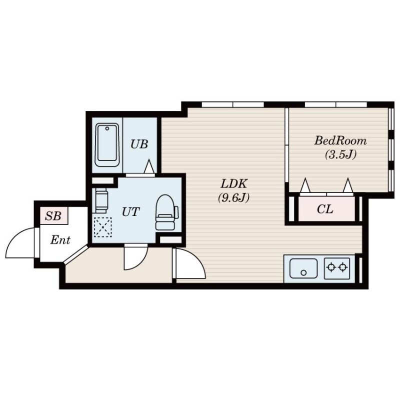 イヴメール目白の間取り