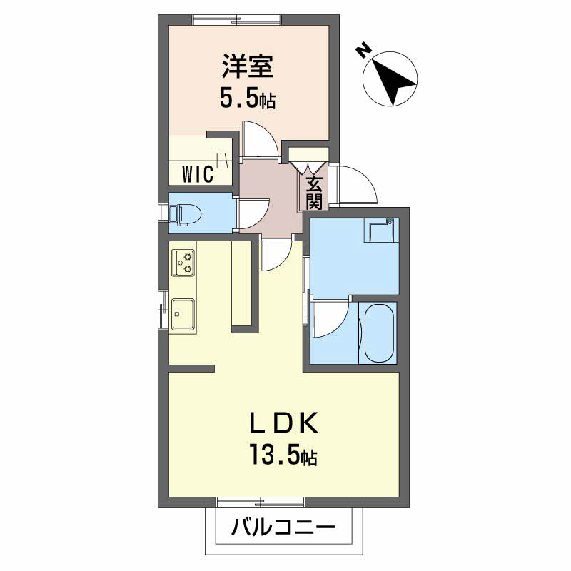 フォーレス羽塚の間取り