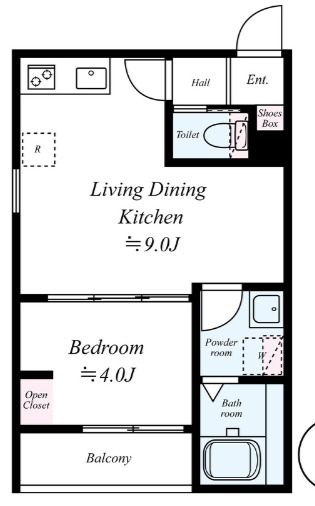 GRADUS八千代台Ⅳの間取り