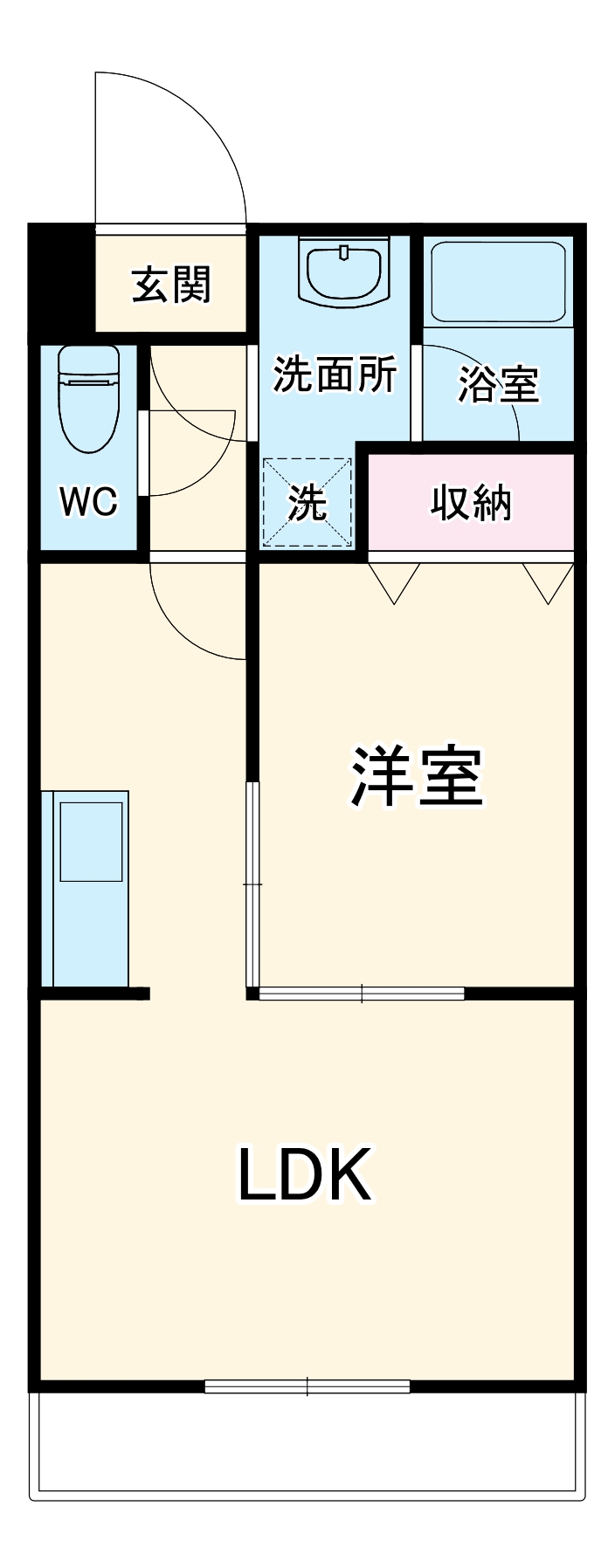 Gold Stage Kazuの間取り