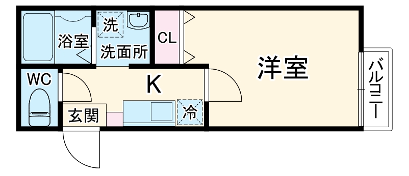 ヴィラート上福岡の間取り