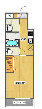 PARTENZA広小路の間取り