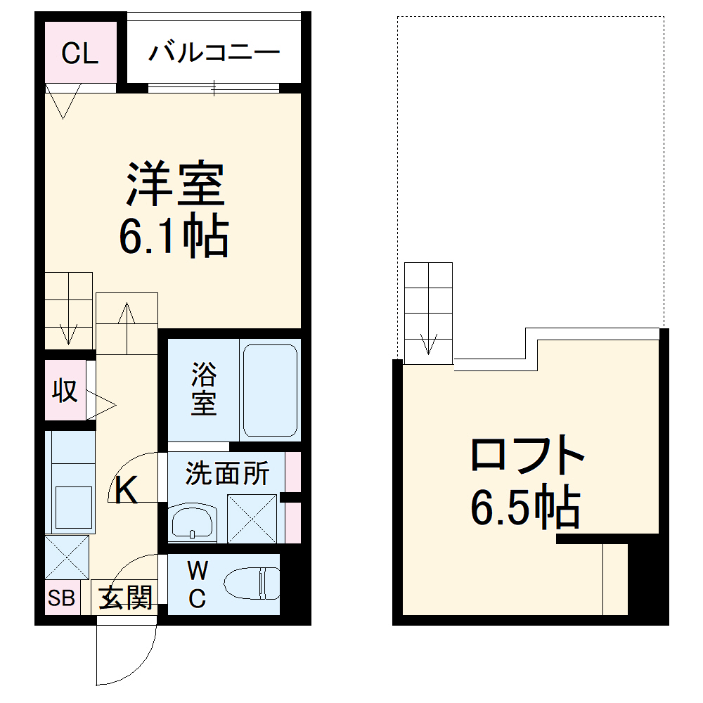 Lumiere亥鼻の間取り