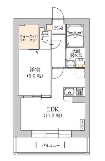 ルリアンの間取り