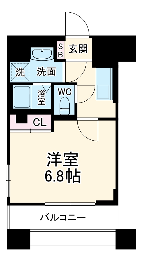 エクセレントシティ千葉中央の間取り