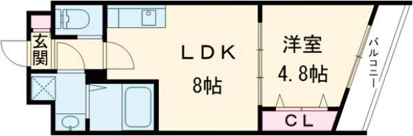 ARCA嵯峨嵐山の間取り