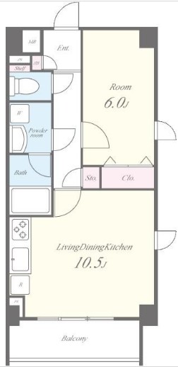 La gracieuseの間取り