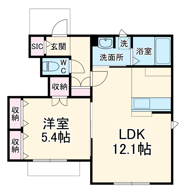 Maison Reveの間取り