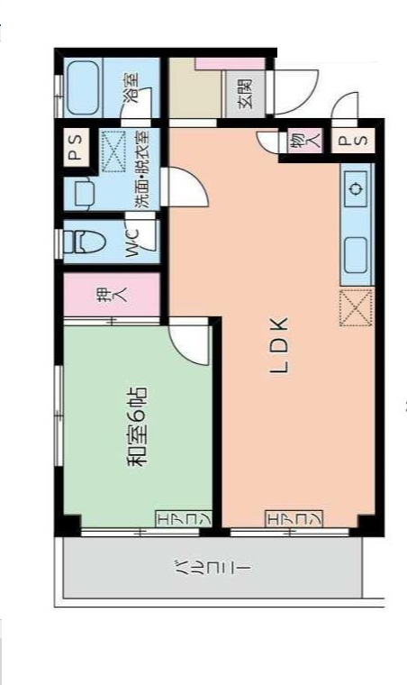 渋谷ココビルの間取り
