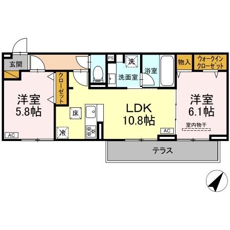 プラヴールの間取り