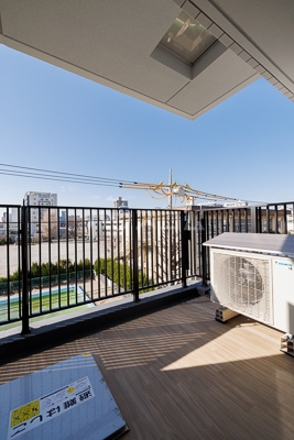 12/14 バルコニー