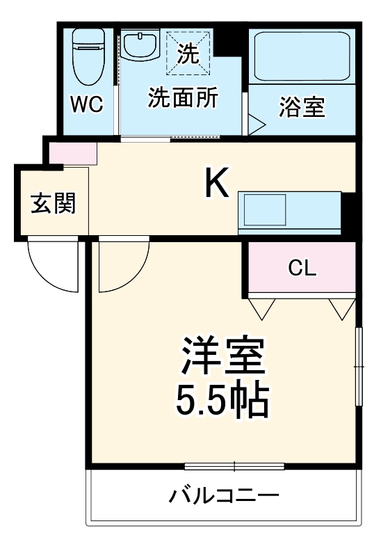 キトラハイム大和の間取り