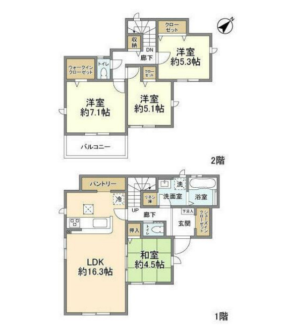 Kolet昭島拝島町#07の間取り