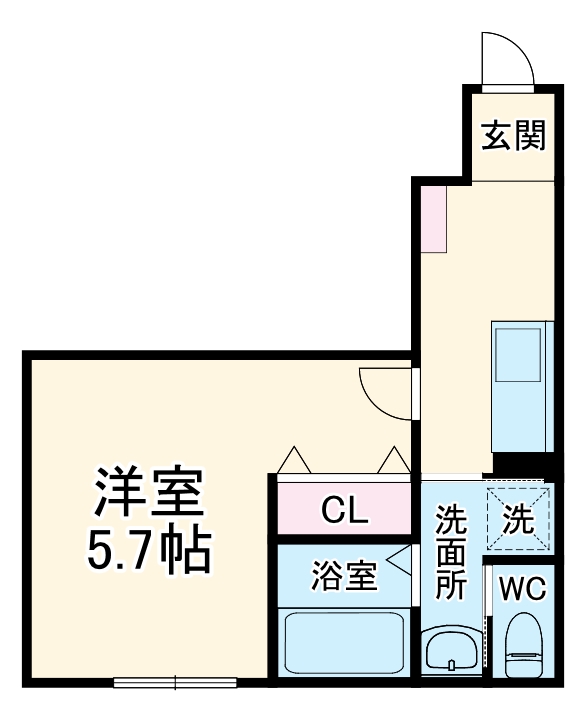 キトラハイム大和の間取り