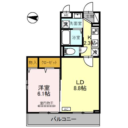 サンリリオの間取り