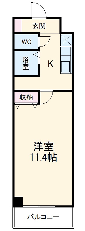 第2山忠ビルの間取り
