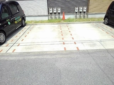3/11 駐車場