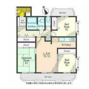 イイダアネックスⅡの間取り