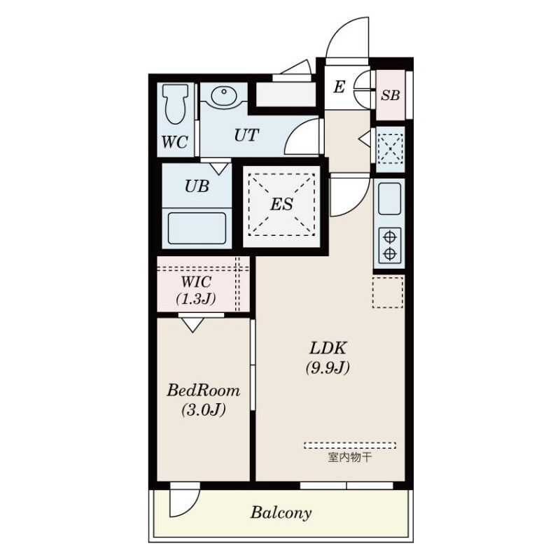 エクセル北大宮の間取り