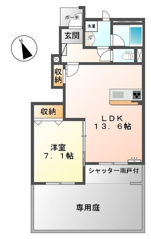 クレール エストの間取り