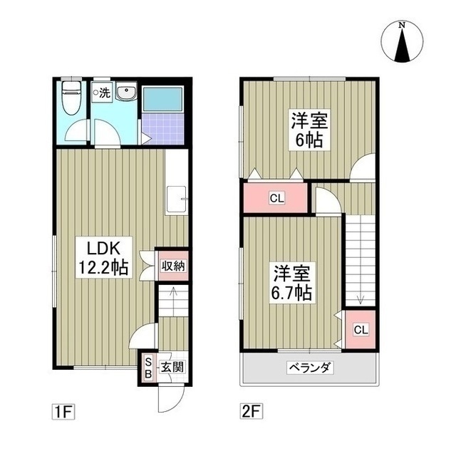 レディアンス太田の間取り