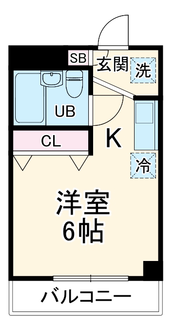 ランディー新浦安の間取り