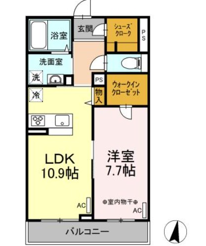 フロンティア南大泉の間取り
