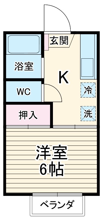 エクシブ湘南Ⅱの間取り