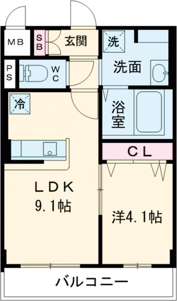 ソフィア原町の間取り