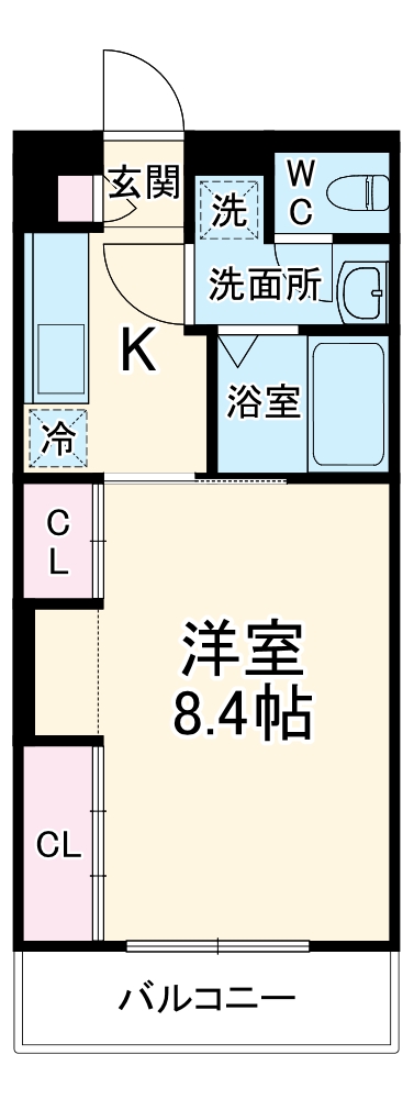 リブリ・メゾン・ド・ケイの間取り