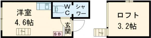 メゾン上北の間取り