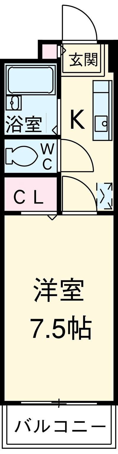 MFマンションⅡの間取り
