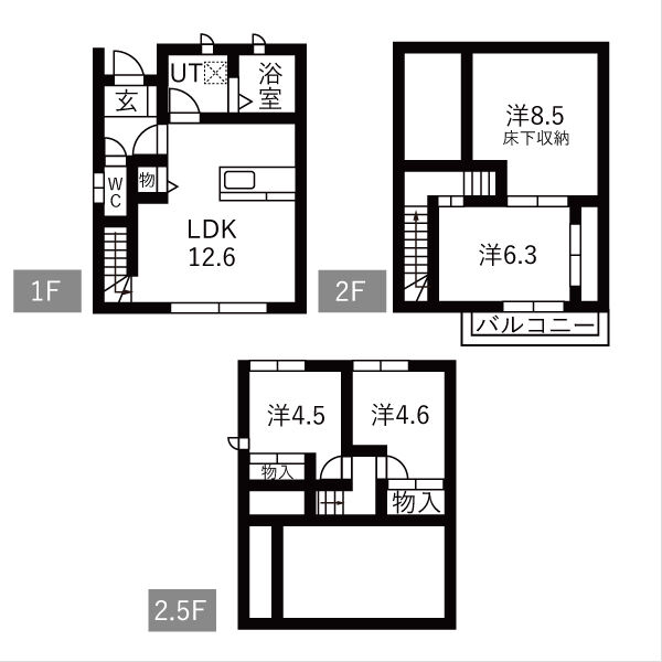 セレクトムーンの間取り