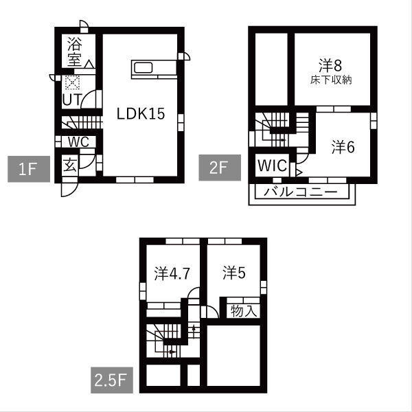 セレクトムーンの間取り