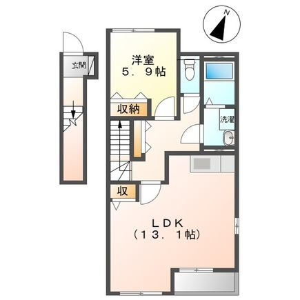 メイホウ・ガーデンの間取り