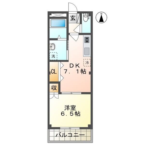 ローズガーデン青山の間取り