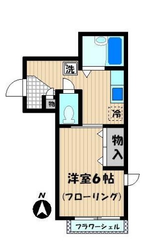 オヴェスト大師本町の間取り