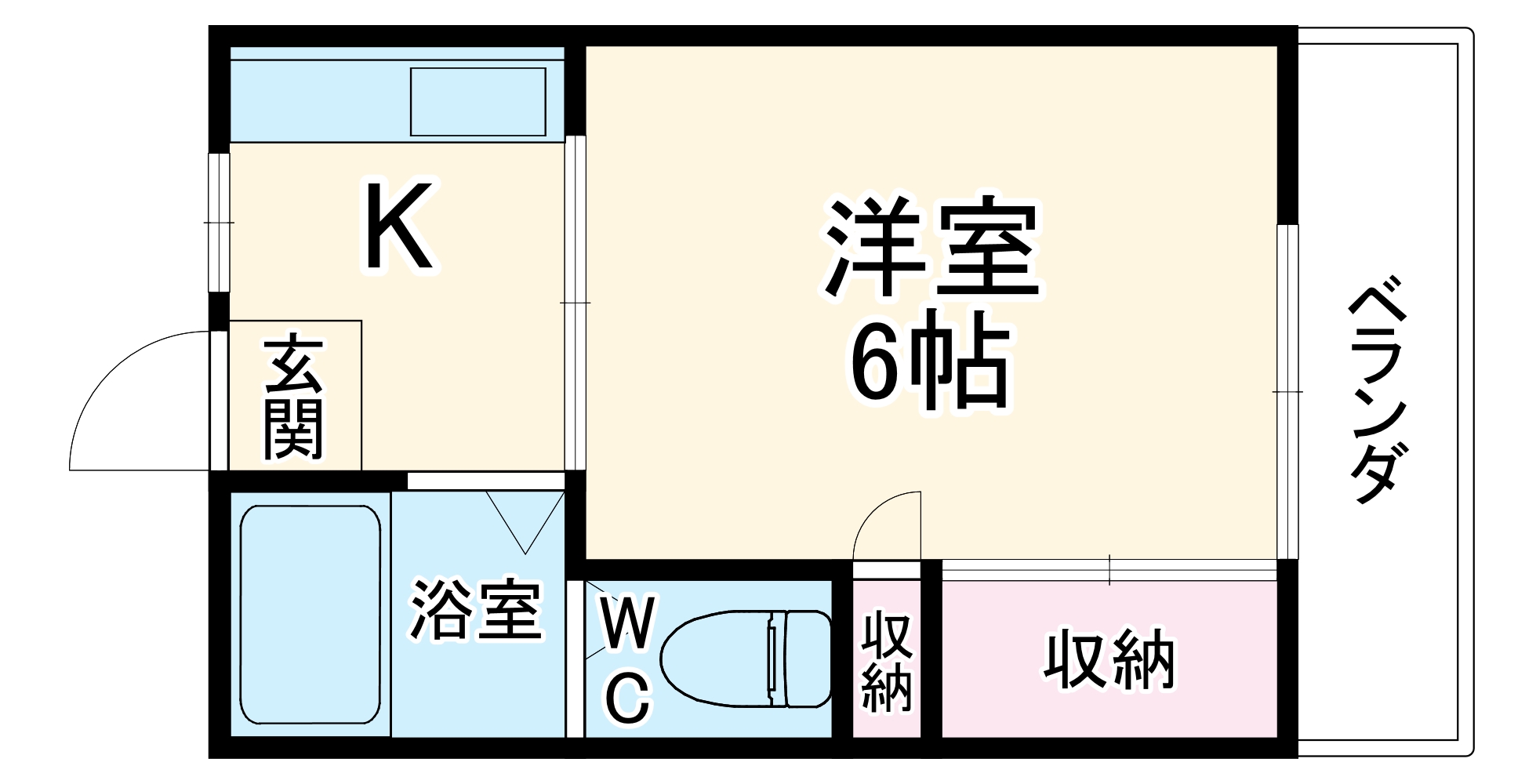 ハイツ小池 Nо.1の間取り