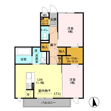 トルビヨンの間取り