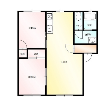 ソフィア・フジAの間取り