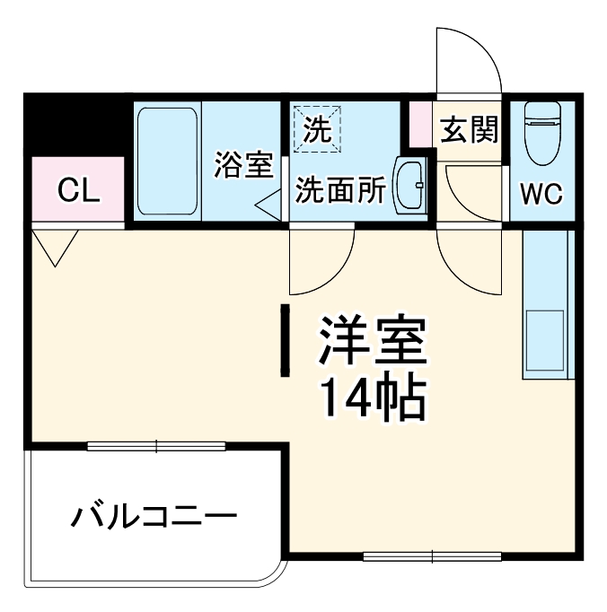 フローラ・Sの間取り