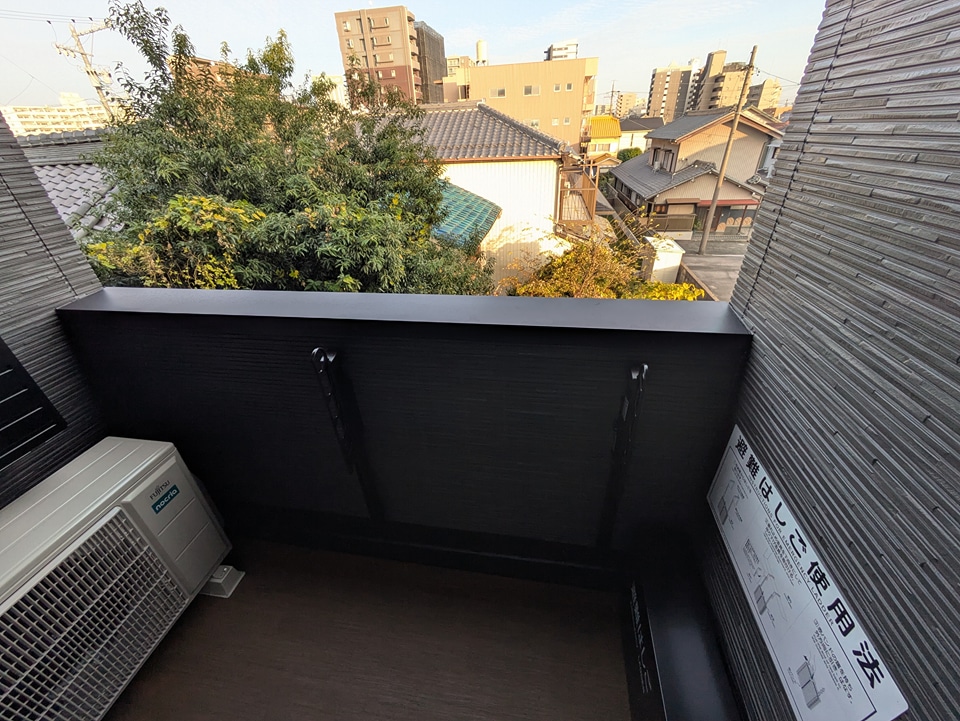 11/27 バルコニー