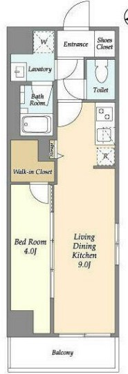 グランカーサ西葛西の間取り