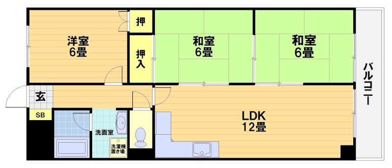 エントピア桂の間取り